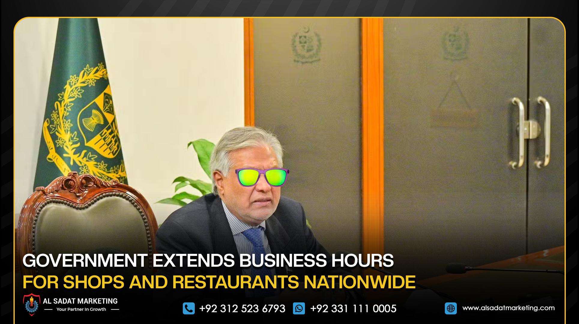 Government Extends Business Hours for Shops and Restaurants Nationwide