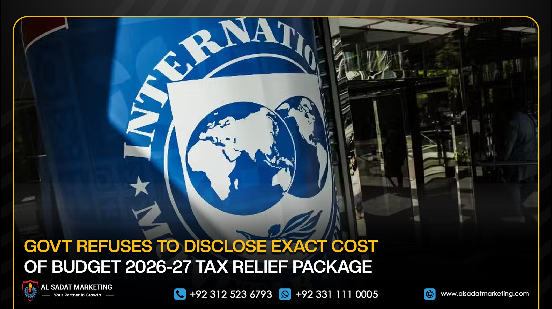 Govt Refuses to Disclose Exact Cost of Budget 2026-27 Tax Relief Package