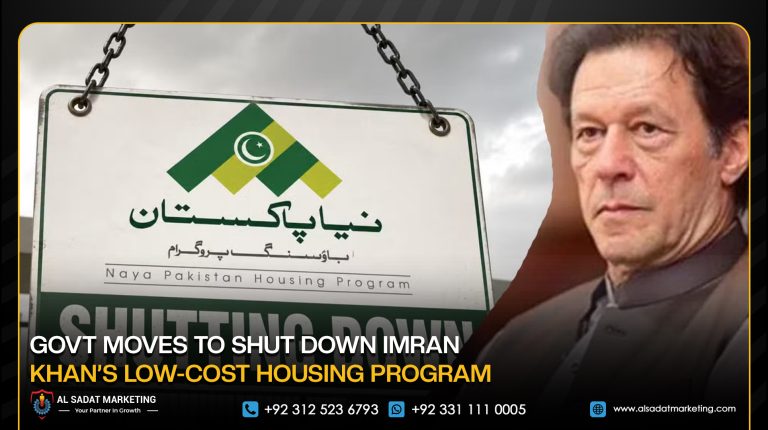 Govt Moves to Shut Down Imran Khan’s Low-Cost Housing Program