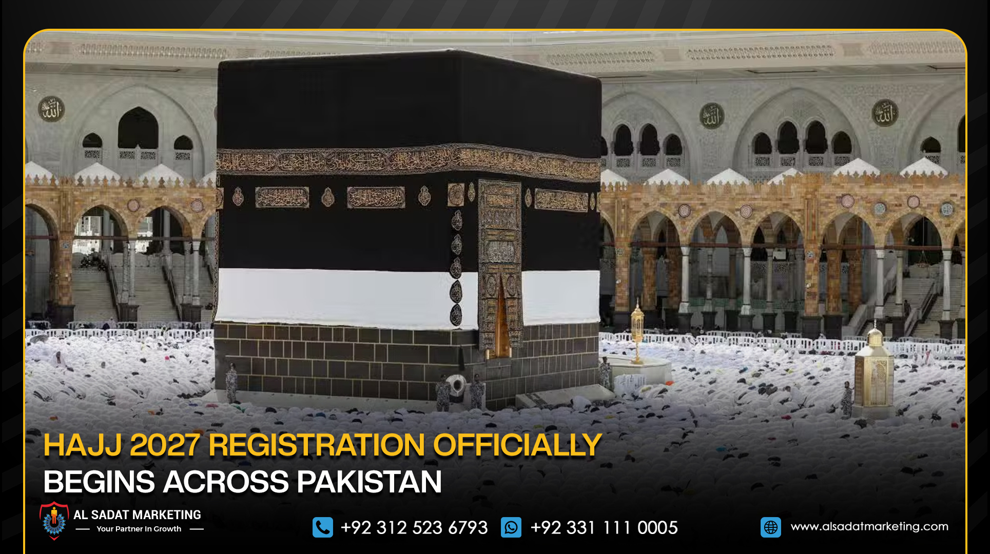 Hajj 2027 Registration Officially Begins Across Pakistan