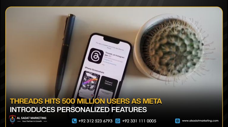 Threads Hits 500 Million Users as Meta Introduces Personalized Features
