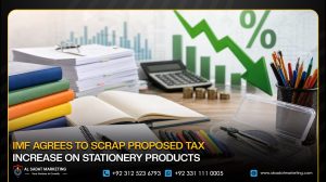 IMF Agrees to Scrap Proposed Tax Increase on Stationery Products