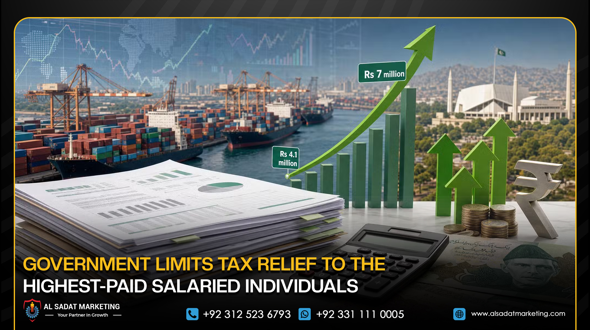Government Limits Tax Relief to the Highest-Paid Salaried Individuals