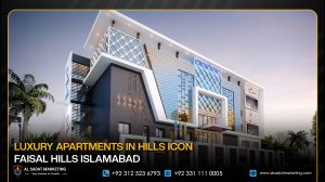 Luxury Apartments in Hills Icon Faisal Hills Islamabad