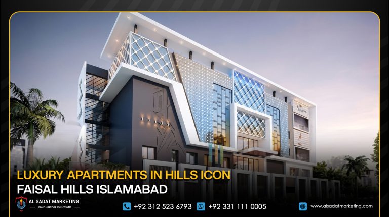 Luxury Apartments in Hills Icon Faisal Hills Islamabad