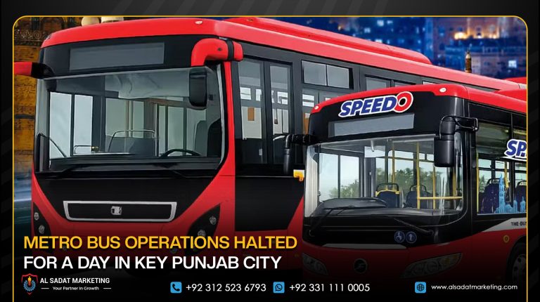 Metro Bus Operations Halted for a Day in Key Punjab City