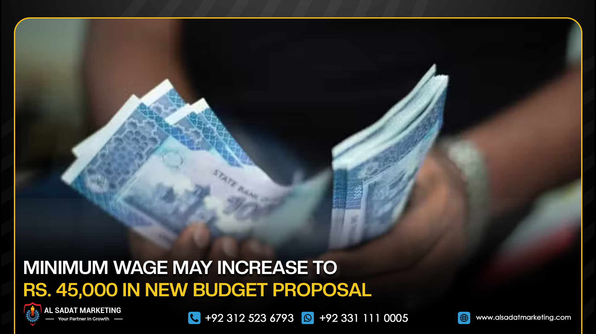 Minimum Wage May Increase to Rs. 45,000 in New Budget Proposal