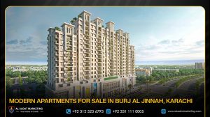 Modern Apartments for Sale in Burj Al Jinnah, Karachi