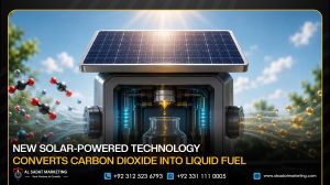 New Solar-Powered Technology Converts Carbon Dioxide Into Liquid Fuel