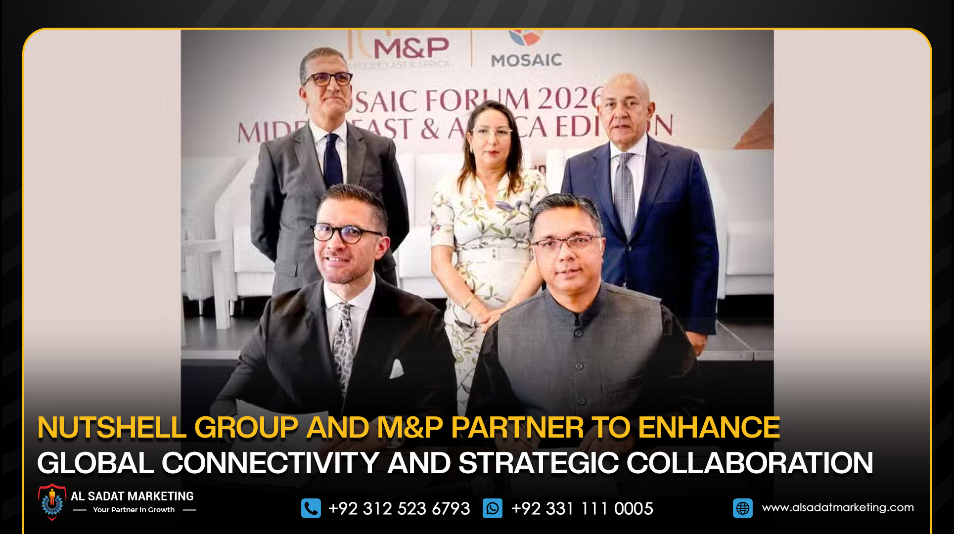 Nutshell Group and M&P Partner to Enhance Global Connectivity and Strategic Collaboration
