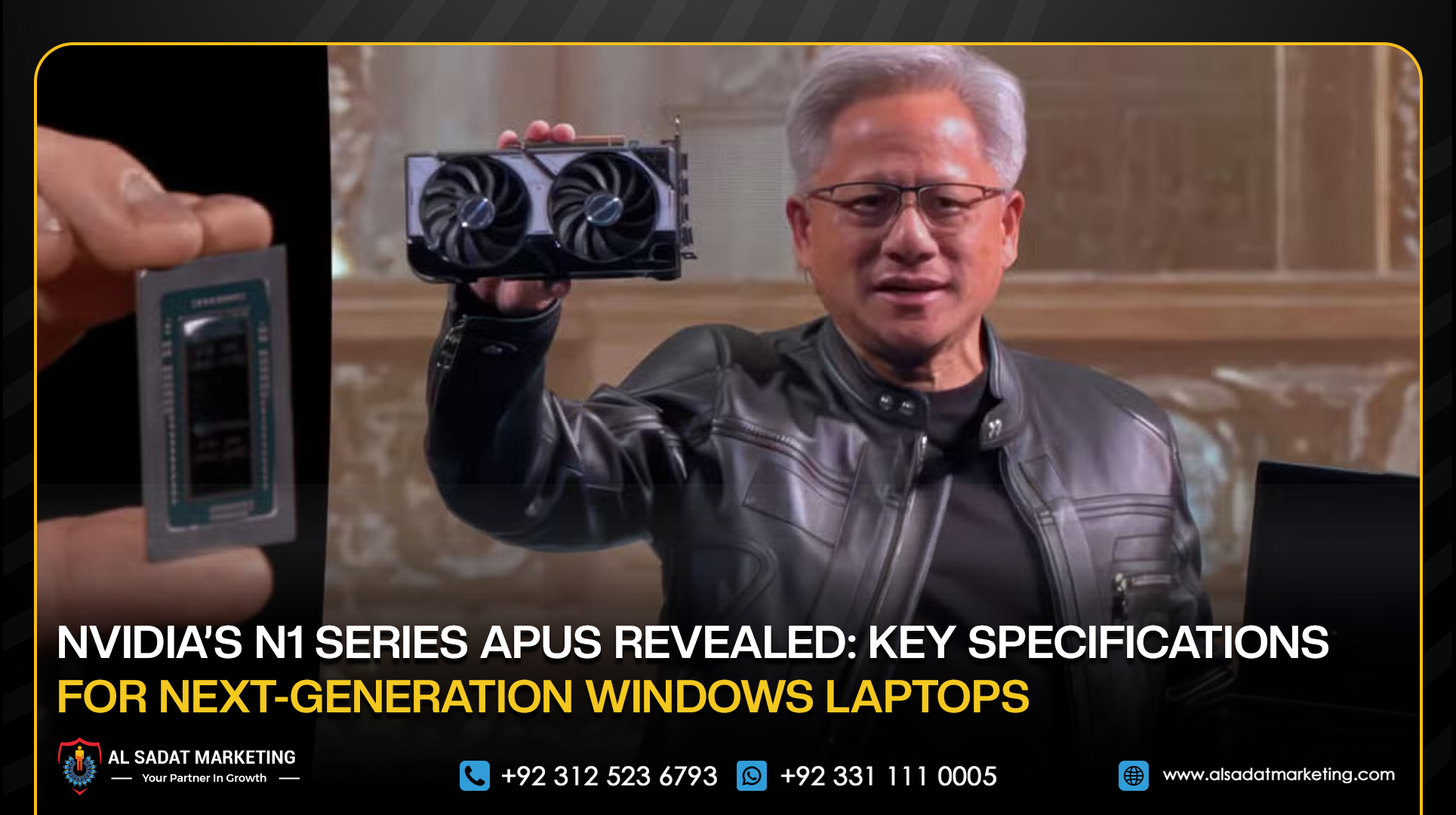 Nvidia’s N1 Series APUs Revealed: Key Specifications for Next-Generation Windows Laptops