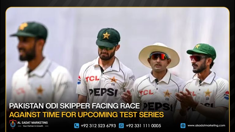 Pakistan ODI Skipper Facing Race Against Time for Upcoming Test Series