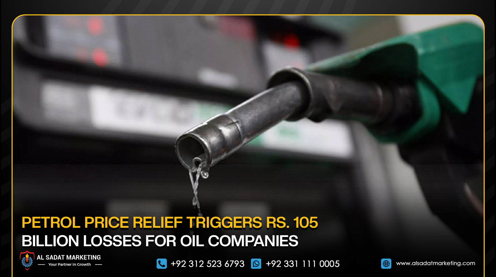 Petrol Price Relief Triggers Rs. 105 Billion Losses for Oil Companies