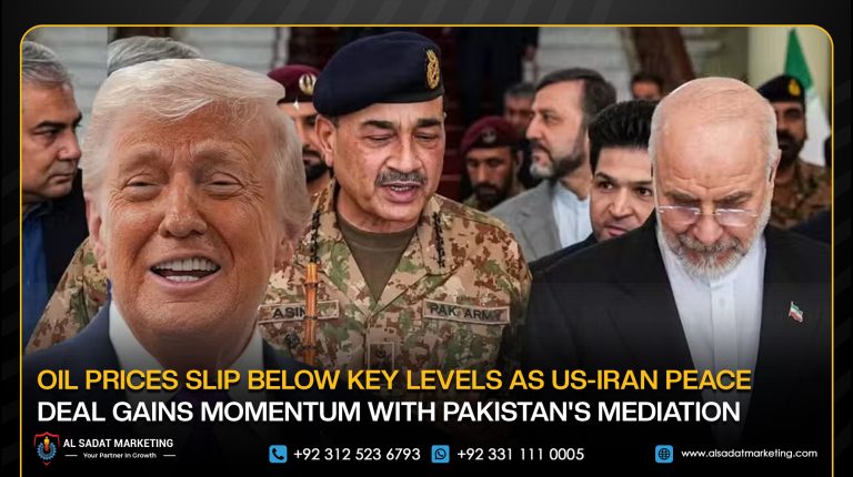 Oil Prices Slip Below Key Levels as US-Iran Peace Deal Gains Momentum with Pakistan's Mediation