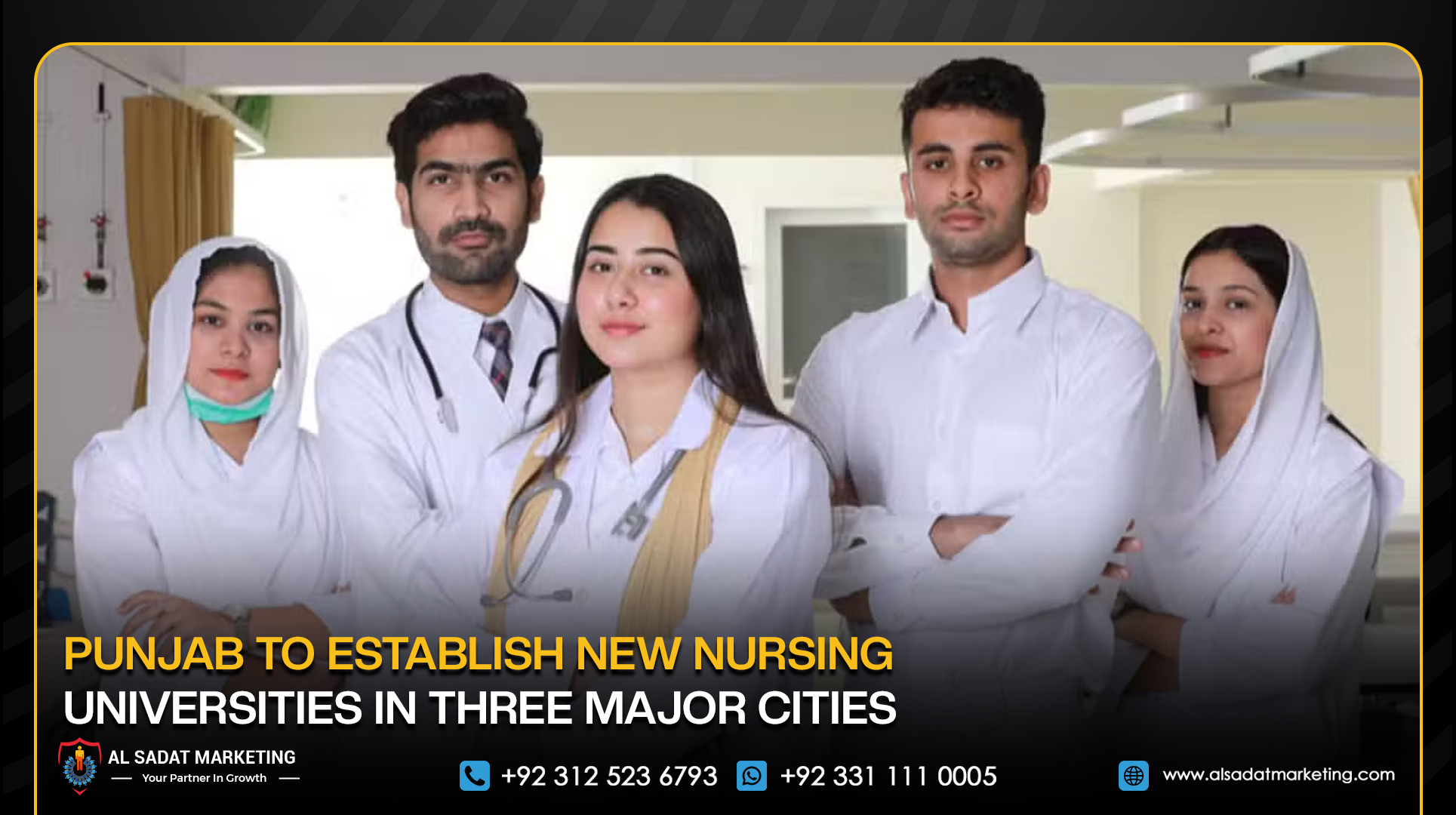 Punjab to Establish New Nursing Universities in Three Major Cities