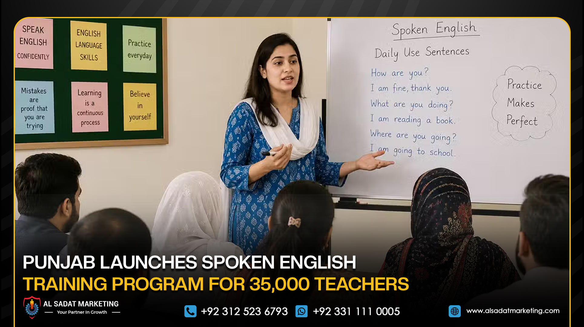 Punjab Launches Spoken English Training Program for 35,000 Teachers