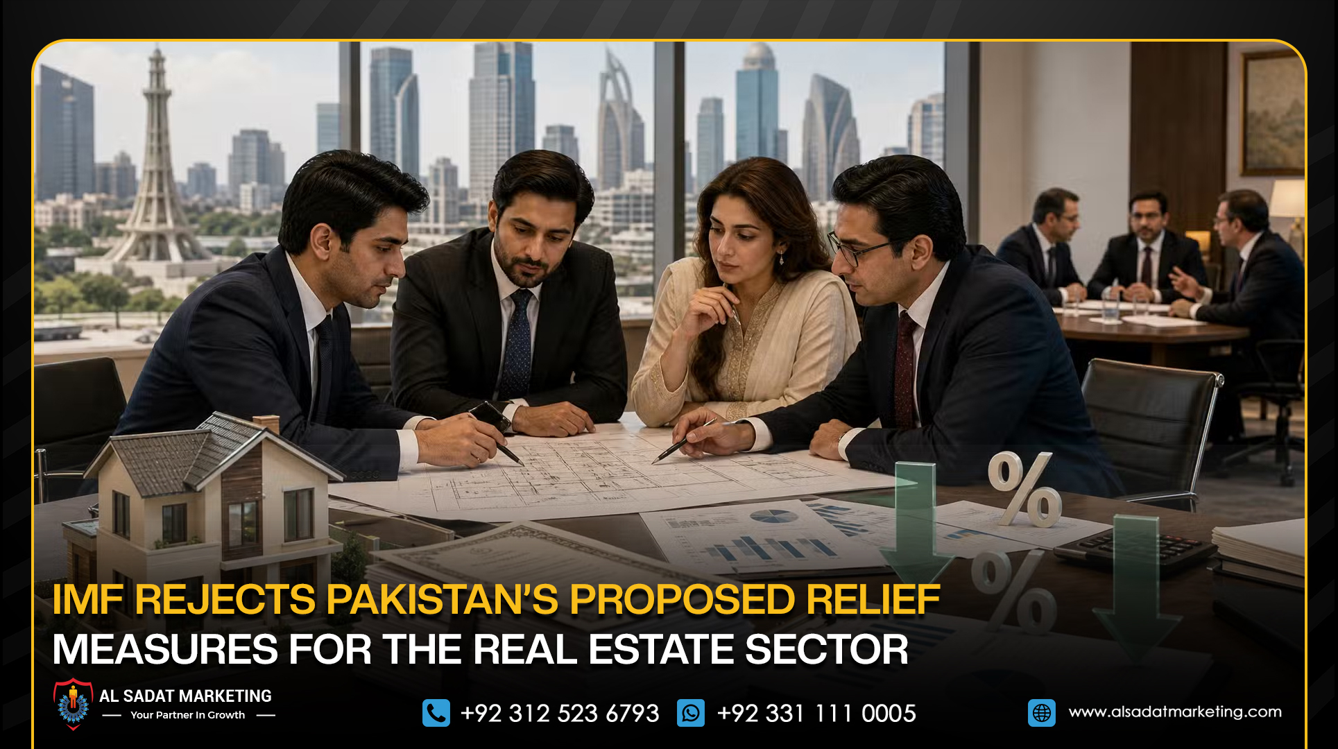 IMF Rejects Pakistan’s Proposed Relief Measures for the Real Estate Sector