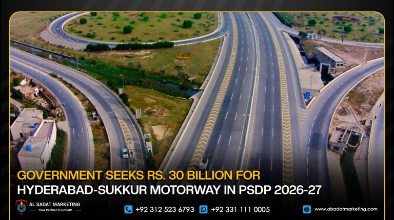 Government Seeks Rs. 30 Billion for Hyderabad-Sukkur Motorway in PSDP 2026-27