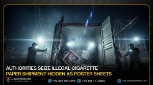 Authorities Seize Illegal Cigarette Paper Shipment Hidden as Poster Sheets