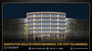 Shops for Sale in Orion Maximus, Top City Islamabad