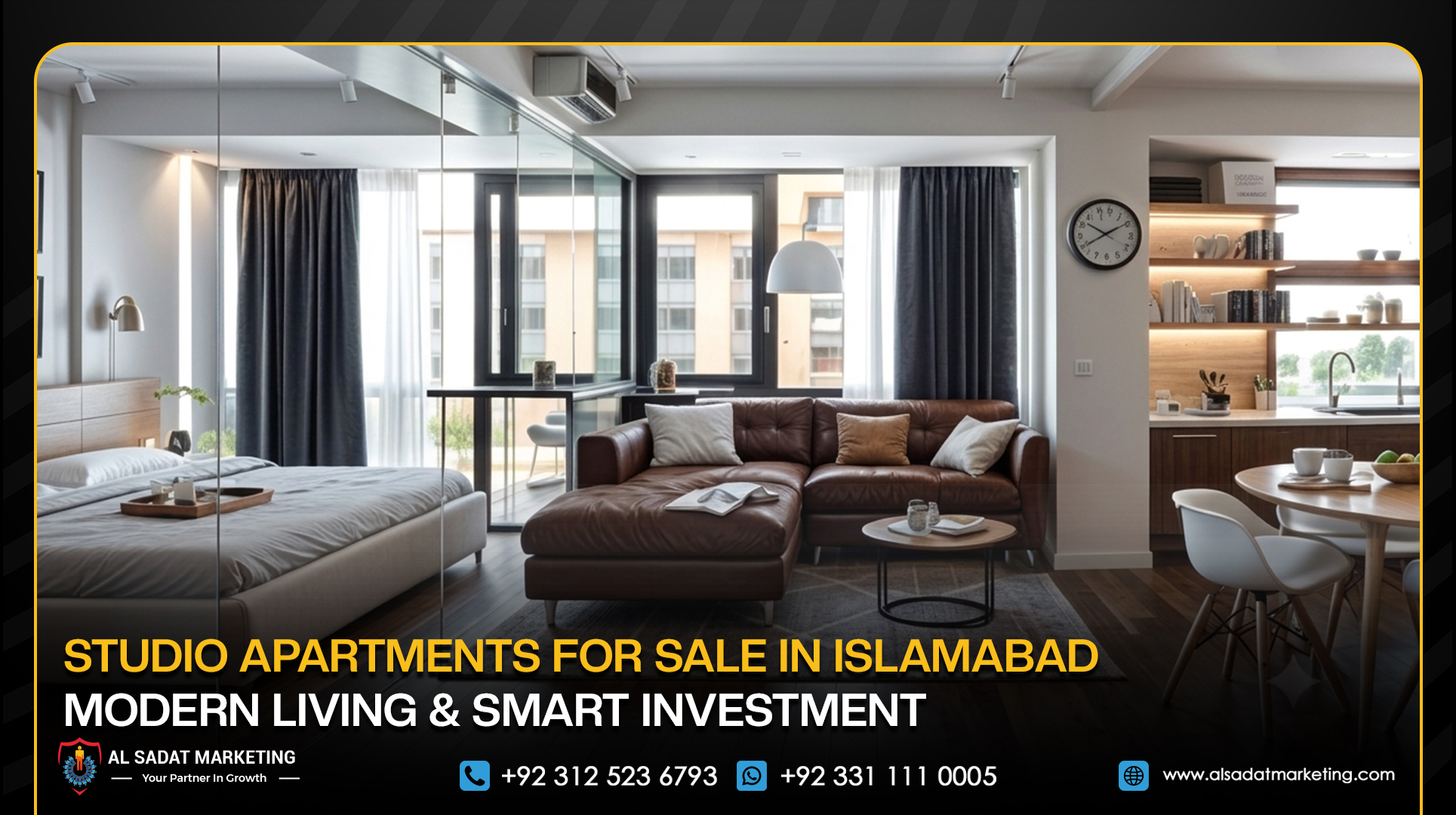 Studio Apartments for Sale in Islamabad | Modern Living & Smart Investment