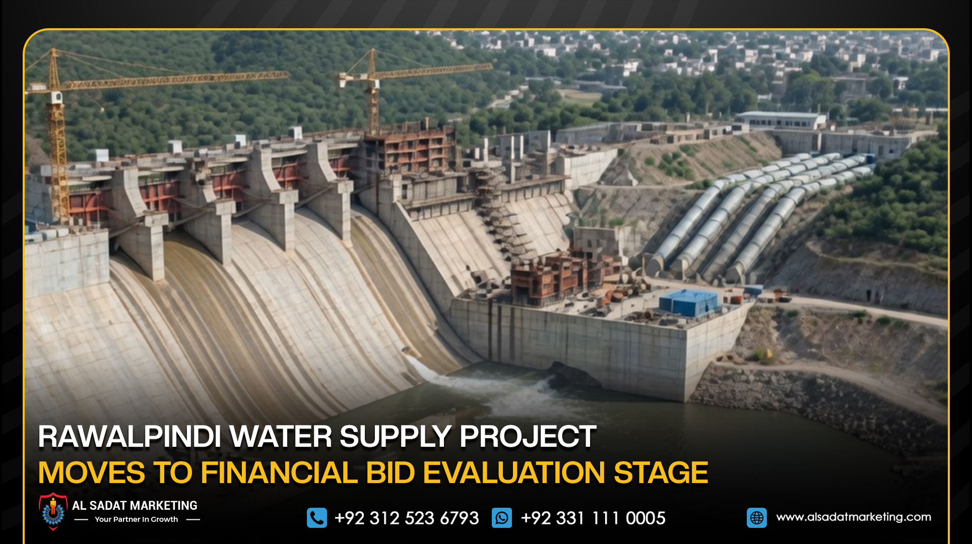 Rawalpindi Water Supply Project Moves to Financial Bid Evaluation Stage