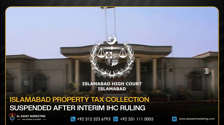 Islamabad Property Tax Collection Suspended After Interim IHC Ruling