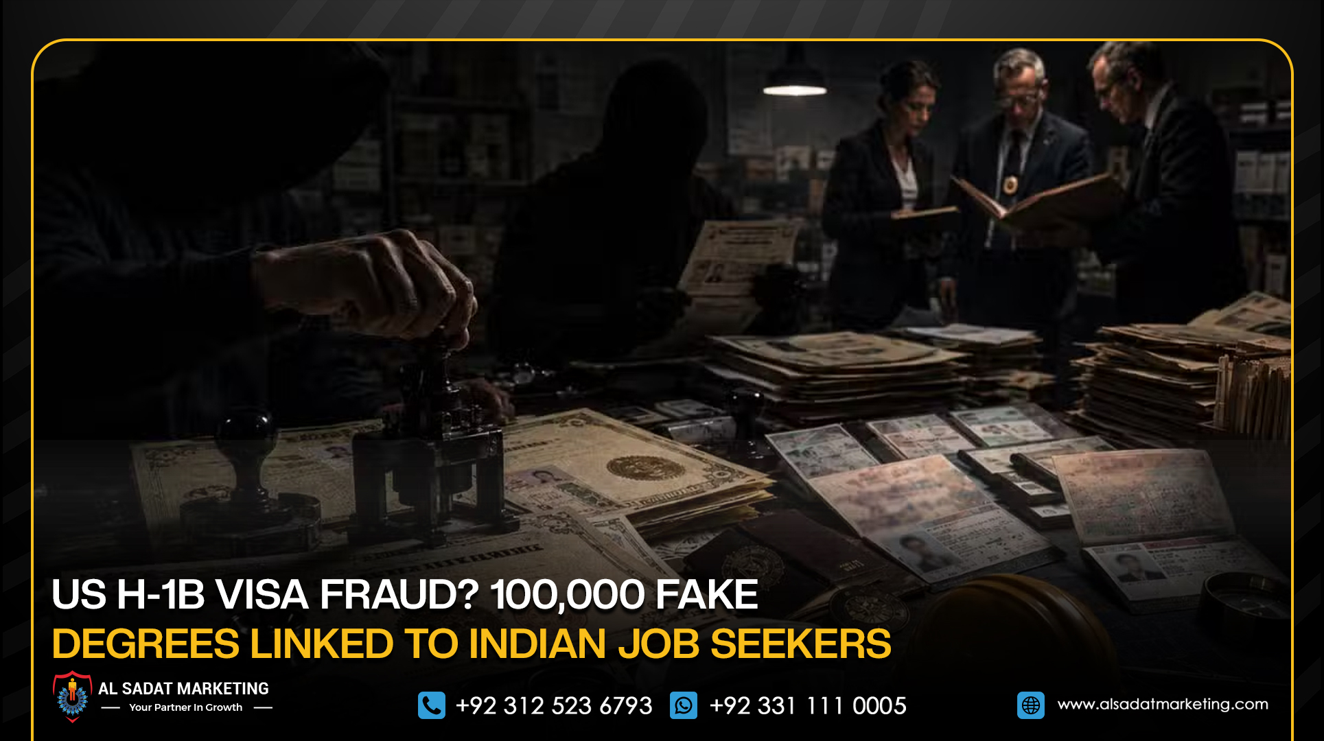US H-1B Visa Fraud? 100,000 Fake Degrees Linked to Indian Job Seekers