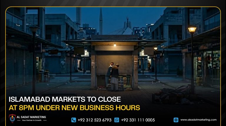Islamabad Markets to Close at 8 PM Under New Business Hours
