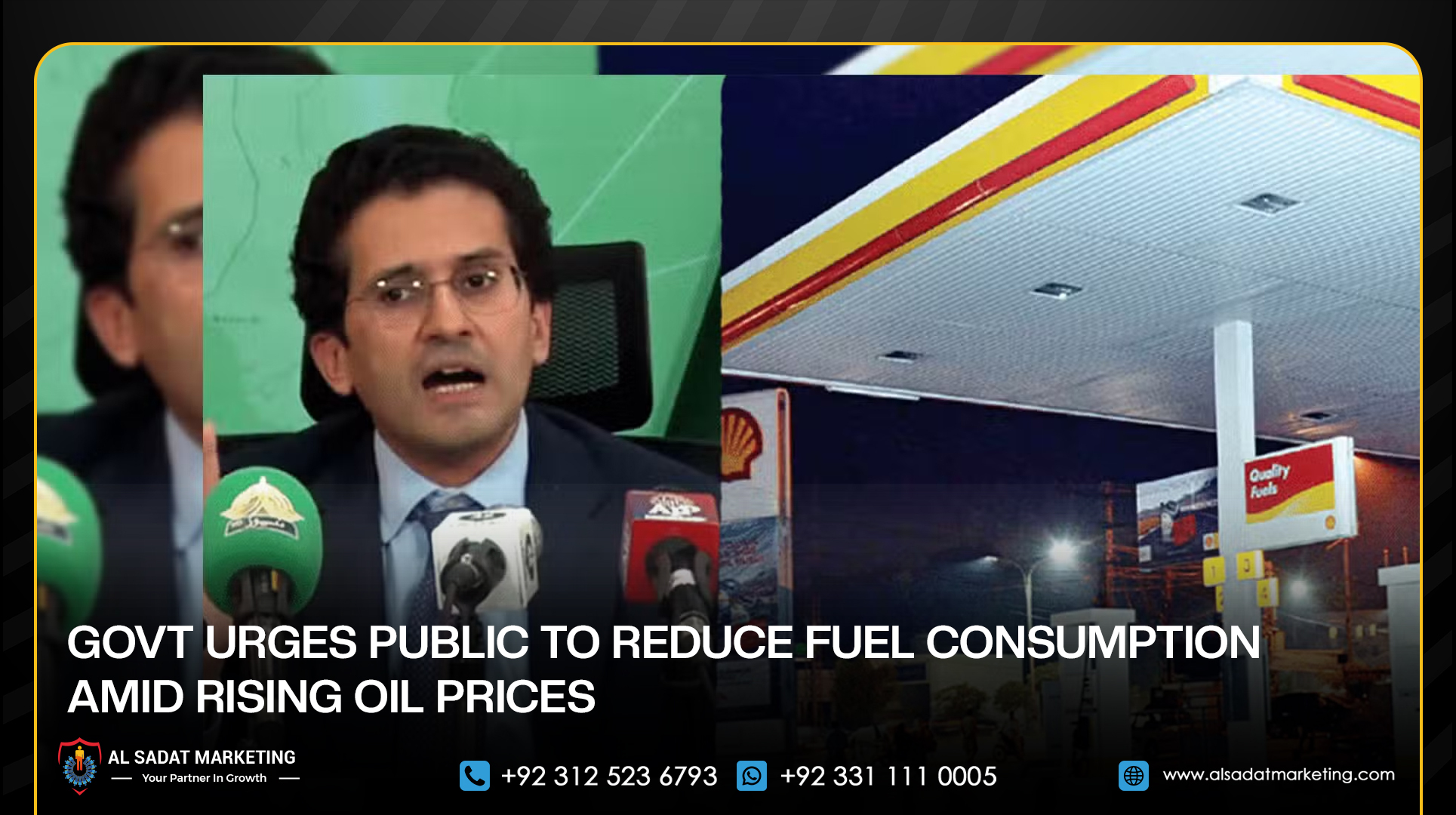 Govt Urges Public to Reduce Fuel Consumption Amid Rising Oil Prices