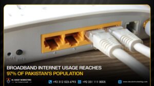 Broadband Internet Usage Reaches 97% of Pakistan’s Population