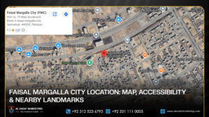Faisal Margalla City Location: Map, Accessibility & Nearby Landmarks