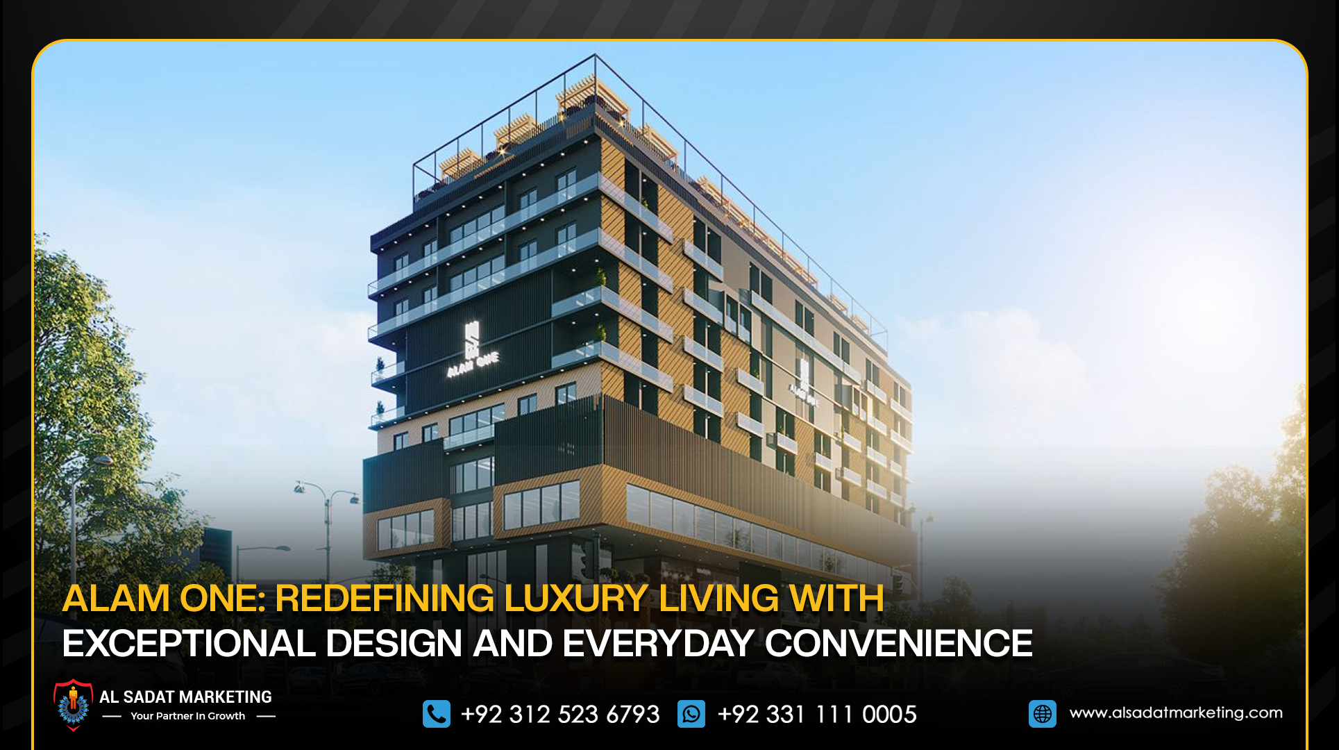 Alam One: Redefining Luxury Living with Exceptional Design and Everyday Convenience