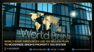 World Bank Announces USD 150 Million Plan to Modernize Sindh's Property Tax System