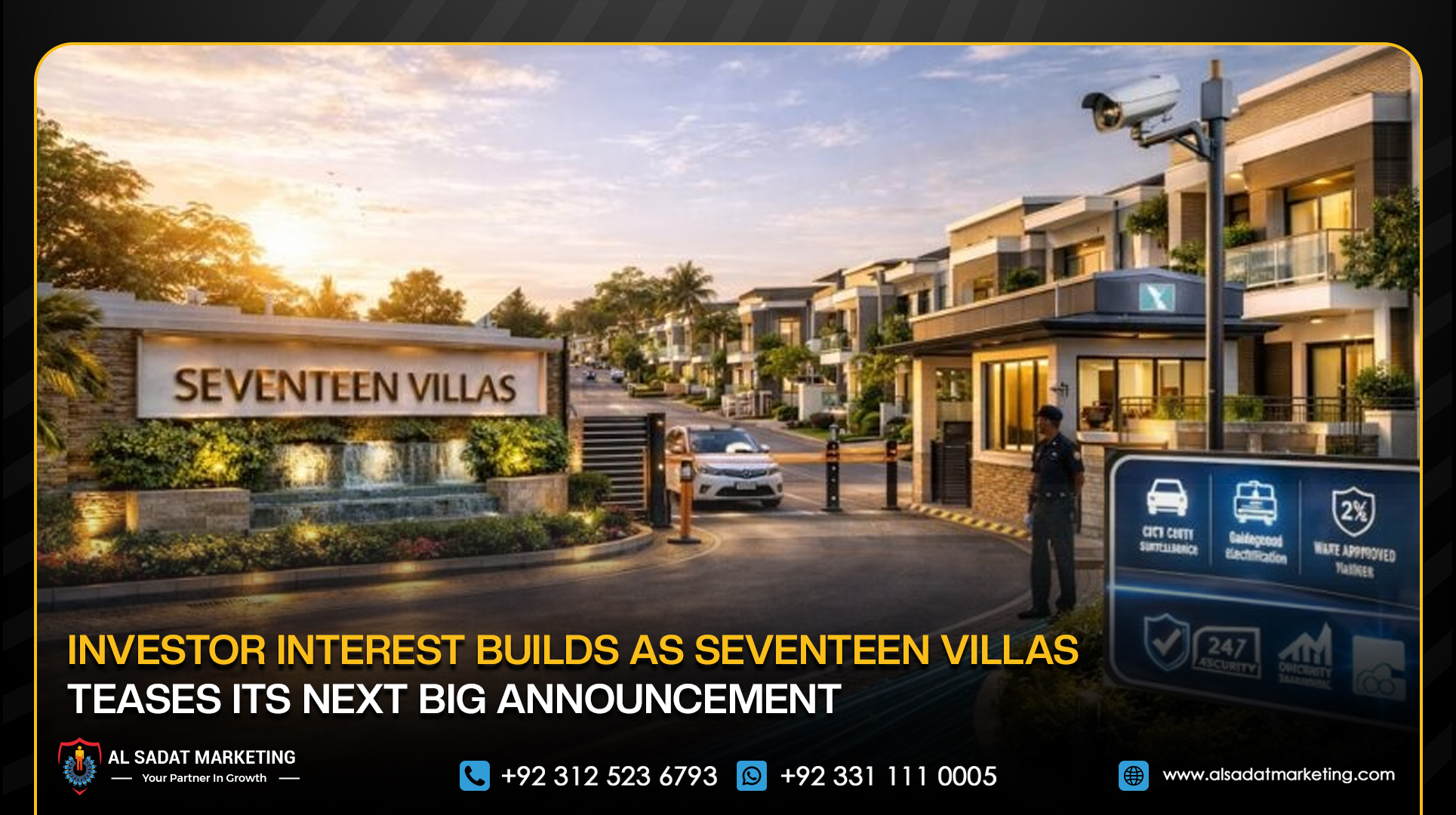Investor Interest Builds as Seventeen Villas Teases Its Next Big Announcement