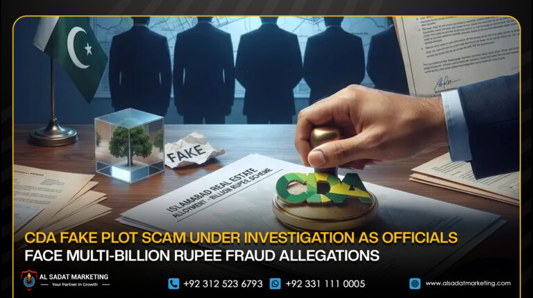 CDA Fake Plot Scam Under Investigation as Officials Face Multi-Billion Rupee Fraud Allegations