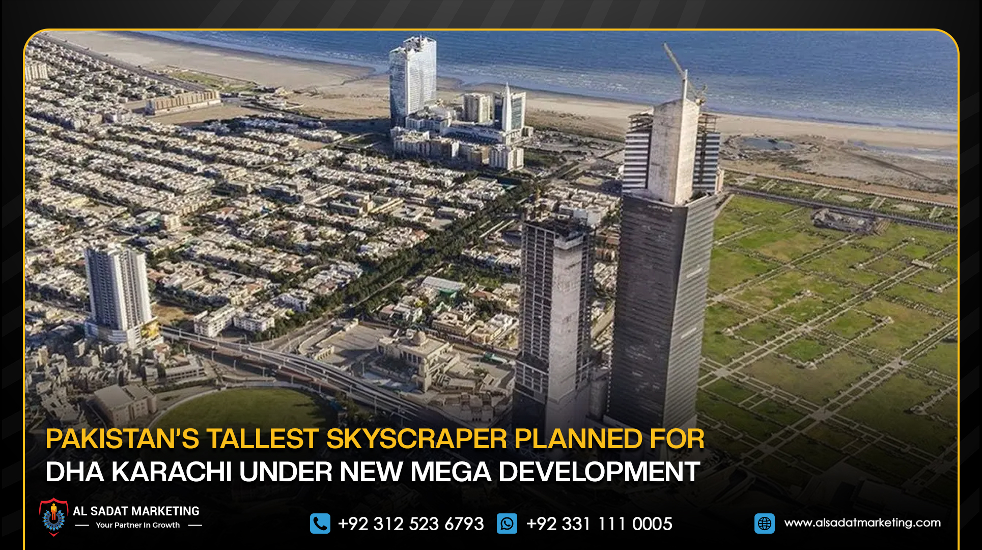 Pakistan’s Tallest Skyscraper Planned for DHA Karachi Under New Mega Development