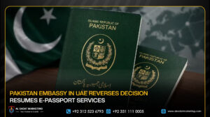 Pakistan Embassy in UAE Reverses Decision, Resumes E-Passport Services