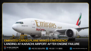 Emirates Cargo Plane Makes Emergency Landing at Karachi Airport After Engine Failure