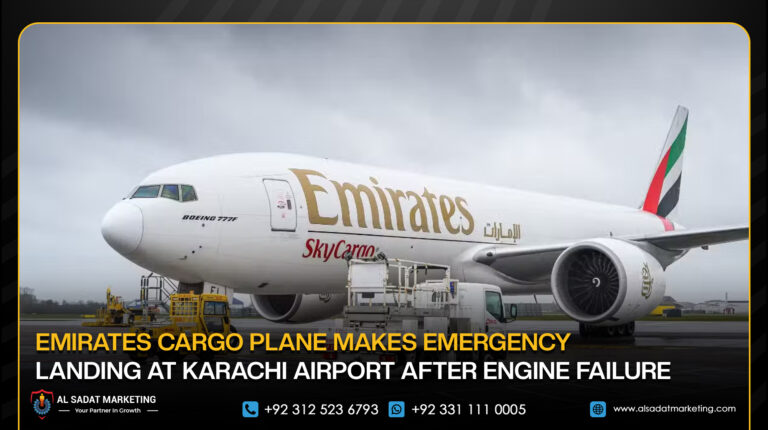Emirates Cargo Plane Makes Emergency Landing at Karachi Airport After Engine Failure