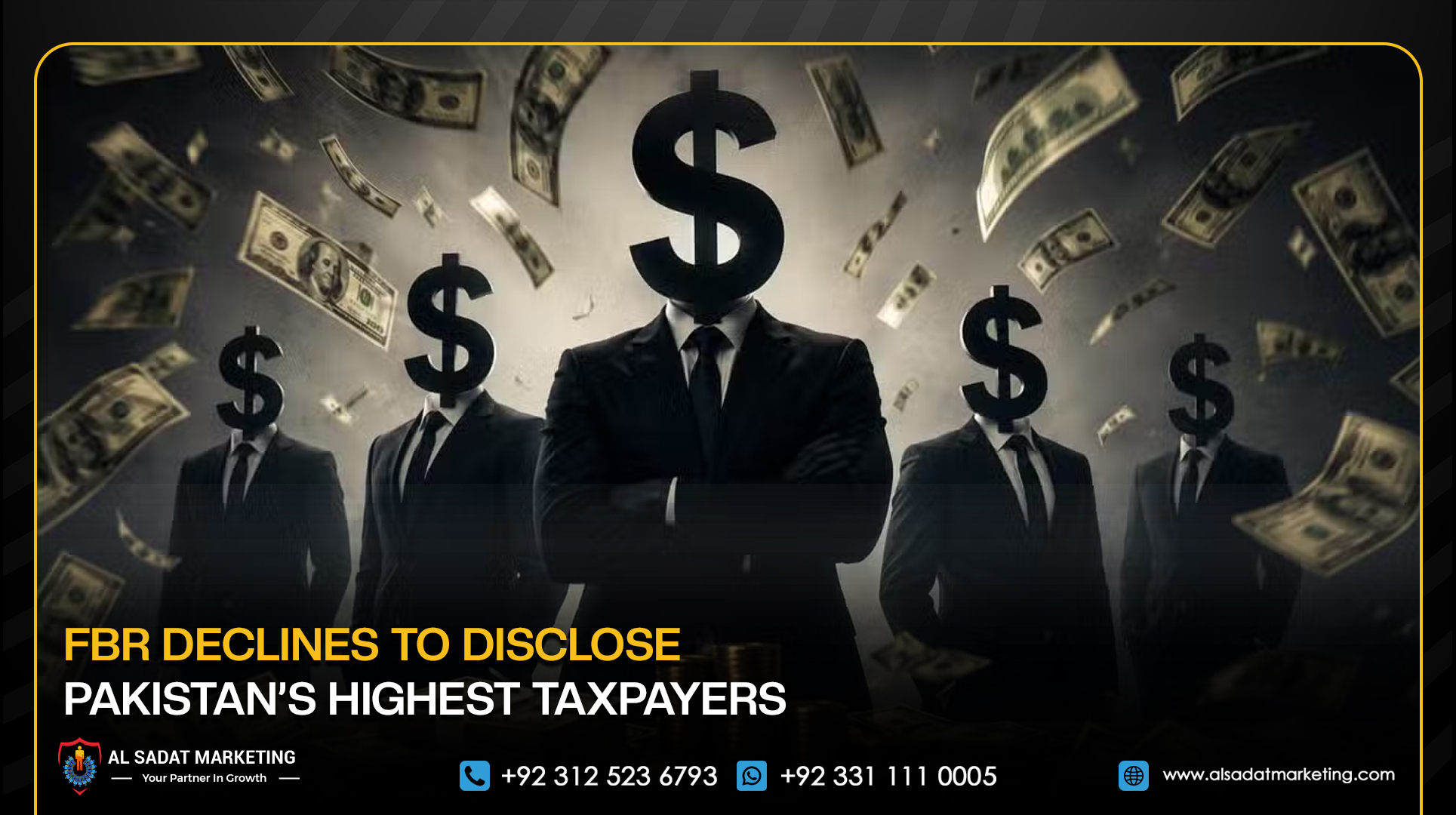 FBR Declines to Disclose Pakistan’s Highest Taxpayers