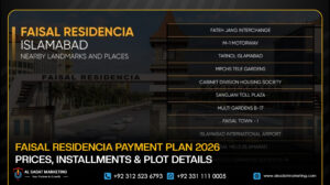 Faisal Residencia Payment Plan 2026: Prices, Installments & Plot Details