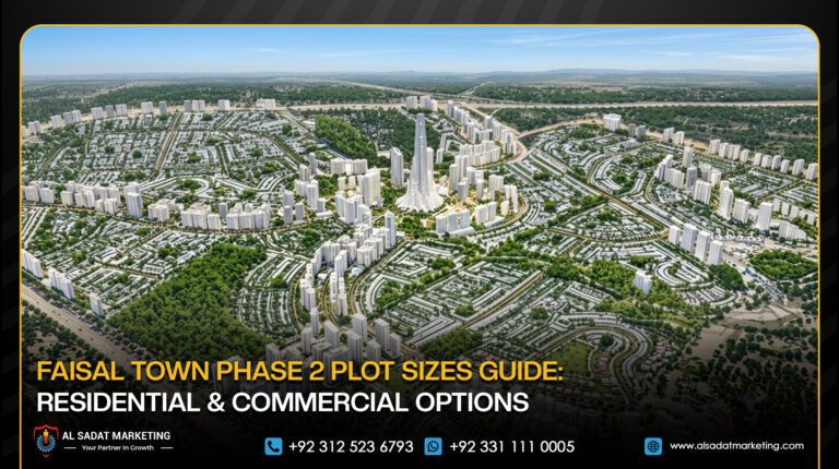 Faisal Town Phase 2 Plot Sizes Guide: Residential & Commercial Options