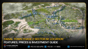Faisal Town Phase 2 Sector M: Location, Features, Prices & Investment Guide