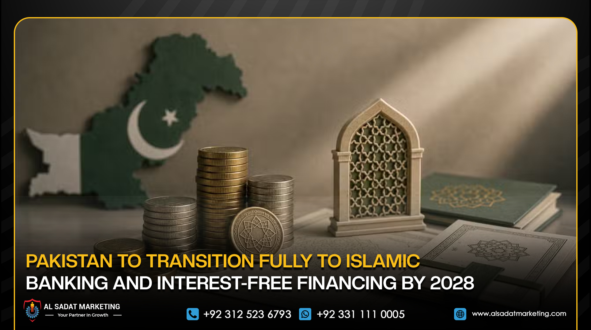 Pakistan to Transition Fully to Islamic Banking and Interest-Free Financing by 2028