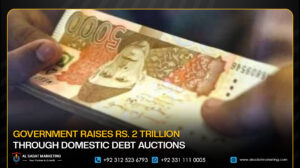Government Raises Rs. 2 Trillion Through Domestic Debt Auctions