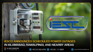 IESCO Announces Scheduled Power Outages in Islamabad, Rawalpindi, and Nearby Areas