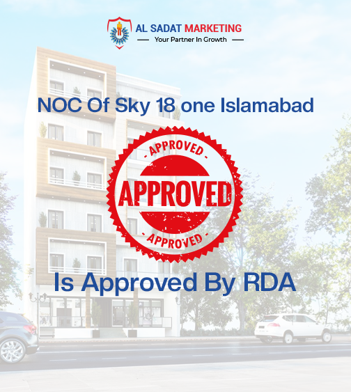 Sky 18 One enjoys a strategic location close to Islamabad International Airport, Srinagar Highway, M-1 Motorway, Tarnol Interchange, Thalian Interchange, Top City-1, Mumtaz City, CBR Phase II, and Quaid-e-Azam International Hospital. Its excellent accessibility makes daily commuting convenient while enhancing its residential and commercial investment value.