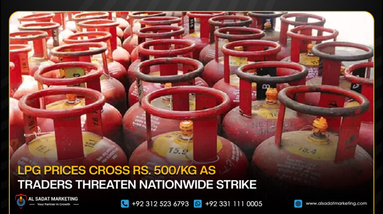 LPG Prices Cross Rs. 500/kg as Traders Threaten Nationwide Strike