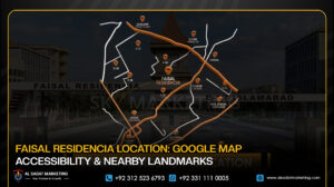Faisal Residencia Location: Google Map, Accessibility & Nearby Landmarks